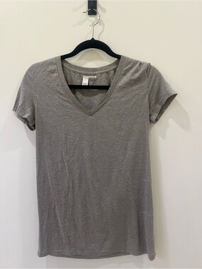 Abound Soft V-Neck Tee - Gray